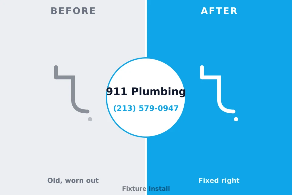 Before and after: plumbing repair Cannonsburg, KY